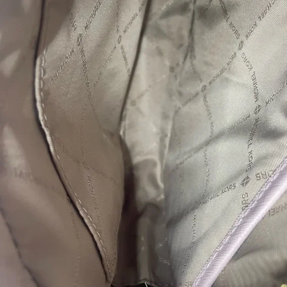 Authentic Michael Kors Purse  #049NC Jet Set Large Logo Crossbody Bag - Picture 13 of 14